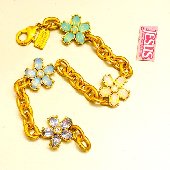 💰SOLD💰Coach flower bracelet - Picture 5 of 13